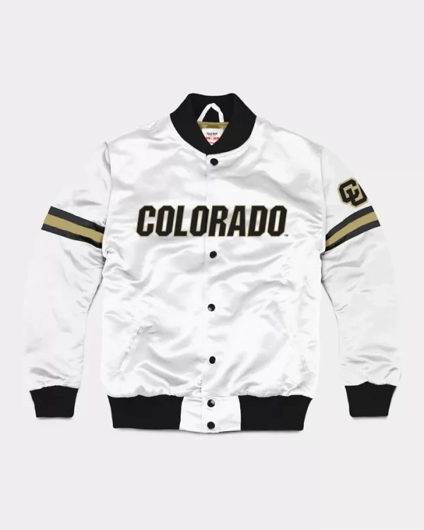 Colorado Buffaloes Satin Bomber Jacket