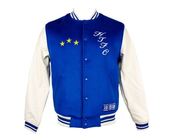 Huddersfield Town Blue Varsity Jacket