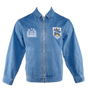 Huddersfield Town Unisex Blue Denim Jacket