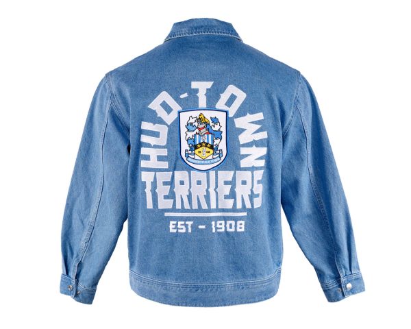 Huddersfield Town Unisex Denim Blue Jacket