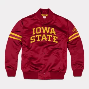 Iowa State Cyclones Satin Bomber Jacket