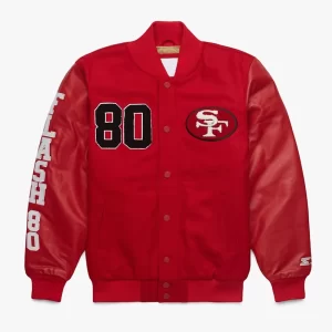 Jerry Rice San Francisco 49ers Wool Varsity Jacket