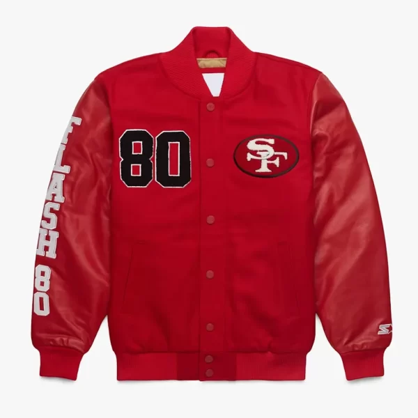 Jerry Rice San Francisco 49ers Wool Varsity Jacket