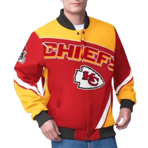 Kansas City Chiefs Maximum Racing Red Jacket