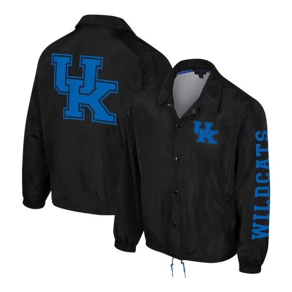 Kentucky Wildcats Black Coaches Jacket