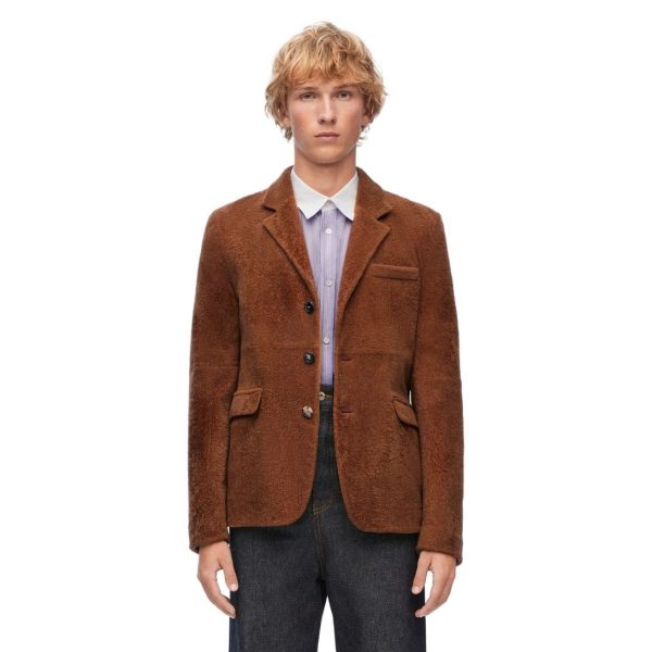 Loewe Jacket In Shearling Jacket