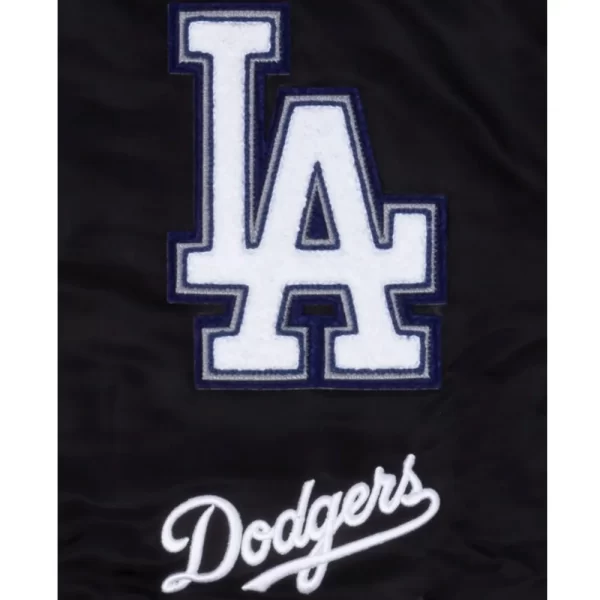 Los Angeles Dodgers Logo Select Black Jacket