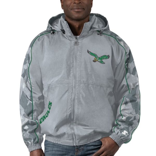 Men's Philadelphia Eagles Starter Thursday Night Gridiron Throwback Jacket