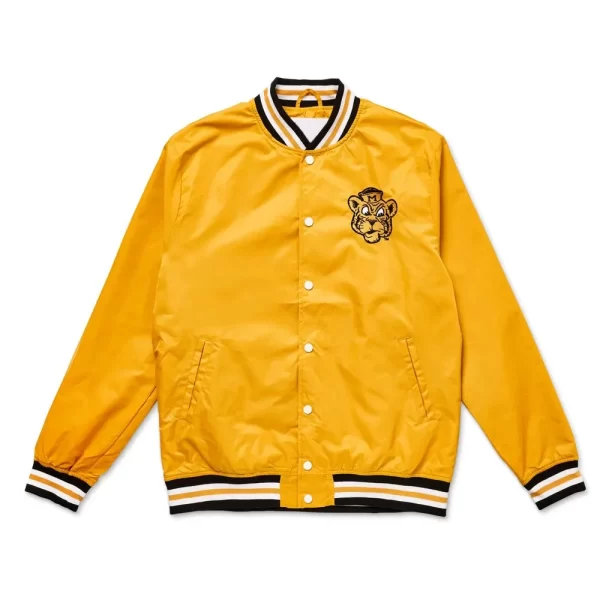 Mizzou Gold Bomber Satin Jacket