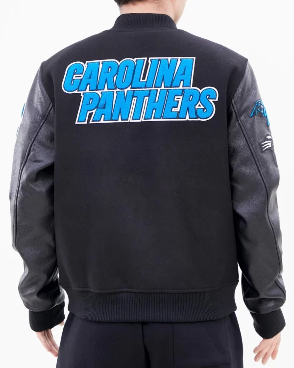 NFL CAROLINA PANTHERS CLASSIC WOOL MEN VARSITY JACKET