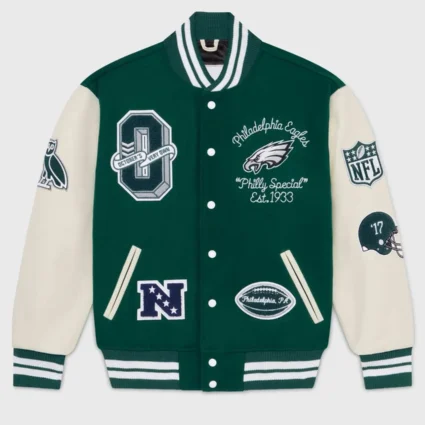 OVO x NFL Philadelphia Eagles Varsity Jacket