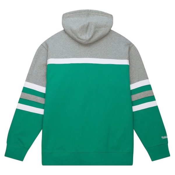 Philadelphia Eagles Mitchell & Ness Kelly Head Coach Pullover Hoodie