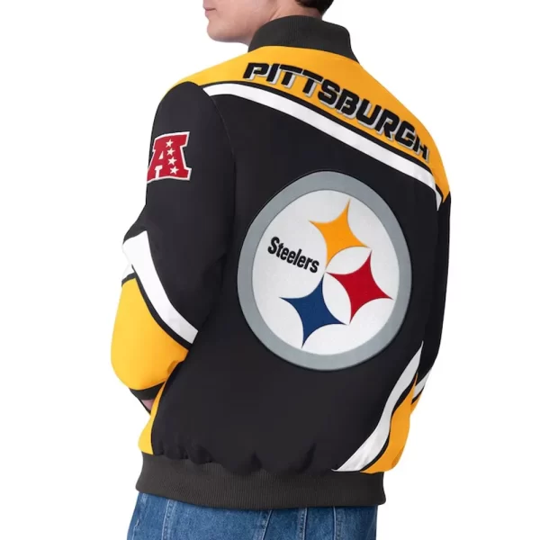 Pittsburgh Steelers Maximum Racing Full-Snap Jacket