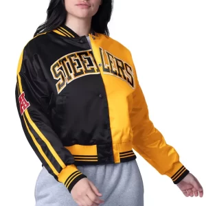 Pittsburgh Steelers Zone Blitz Black and Gold Jacket