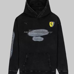 Puma Scuderia Ferrari Desert Sun Black Hoodie