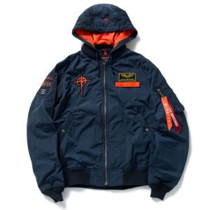 Sale STRICT-G x ALPHA Mobile Suit Gundam Hathaway Mafty Light MA-1 Natus Jacket