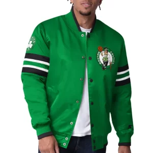 Scout I Boston Celtics Satin Jacket