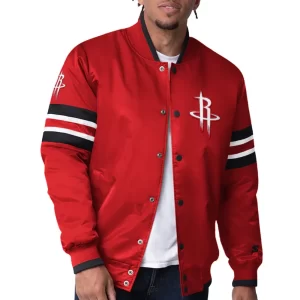 Scout I Houston Rockets Satin Jacket