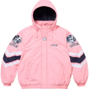 Supreme x M&N UNC Stadium Hooded Jacket