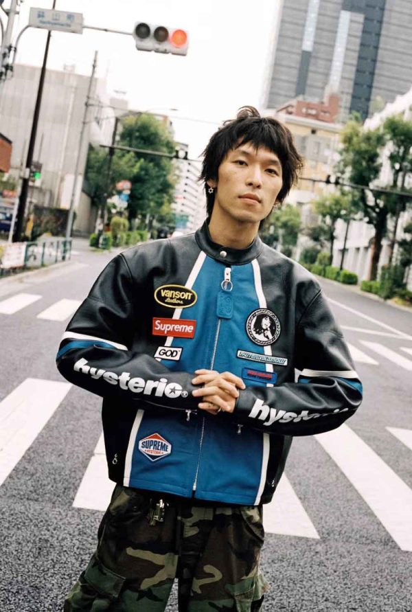 Supreme®/HYSTERIC GLAMOUR Vanson Leathers Jacket