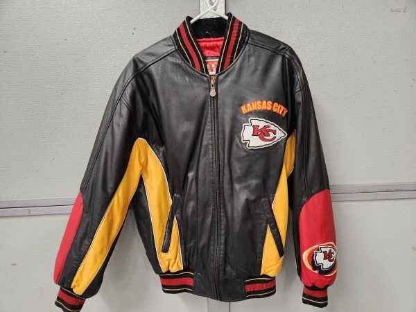 Taylor Swift Kansas City Chiefs G-III Sports by Carl Banks Full-Zip Varsity Leather Jacket