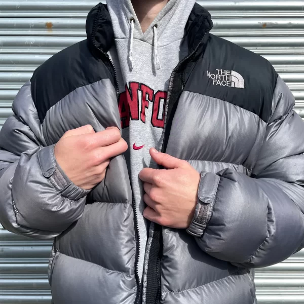 The North Face Grey N2 Puffer Jacket