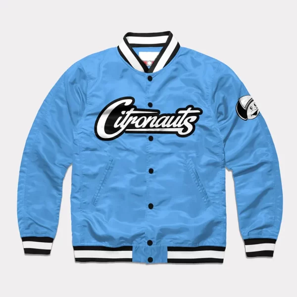 UCF Citronauts Electric Blue Satin Jacket