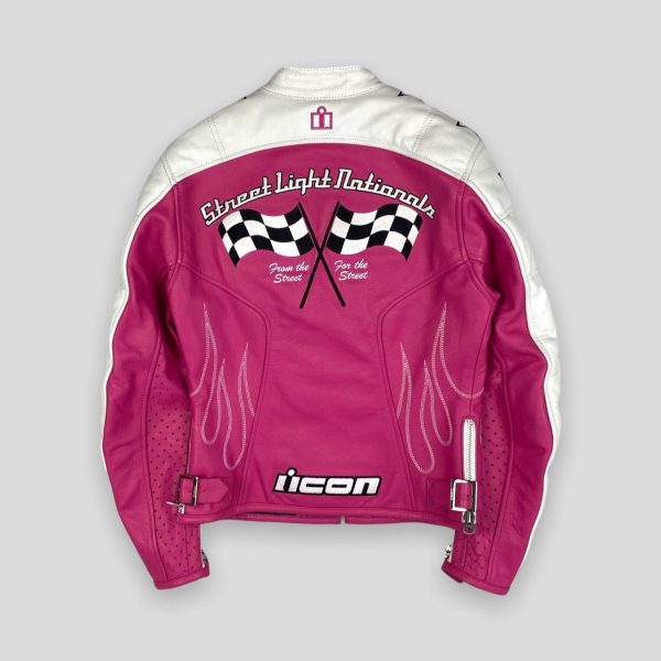 Women's Pink and White Jacket