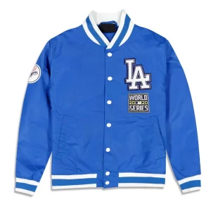 World Series Los Angeles Dodgers Logo Select Royal Blue Jacket