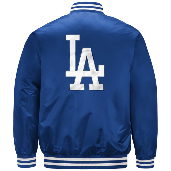 Youth Los Angeles Dodgers Starter Royal Blue Boys of Summer Satin Varsity Jacket