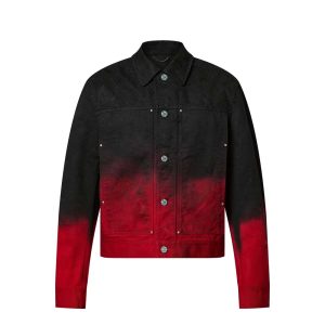 Zayn Black & Red Jean Jacket Stairway To The Sky Tour