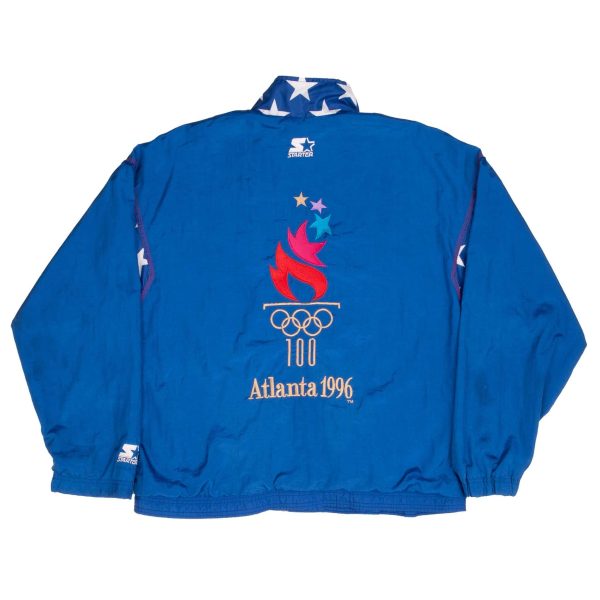 1996 TEAM USA STARTER WINDBREAKER Nylon JACKET