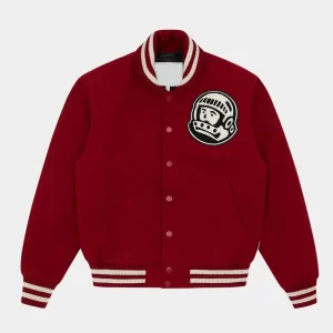 Astro BBC Burgundy Wool Varsity Jacket