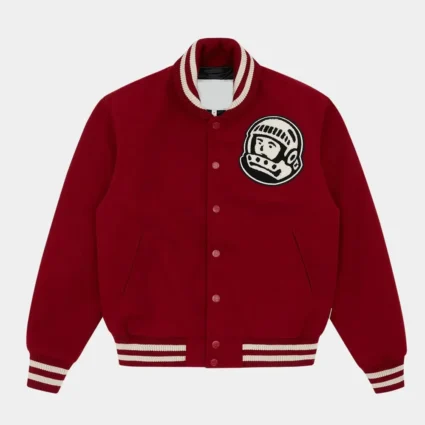 Astro BBC Burgundy Wool Varsity Jacket
