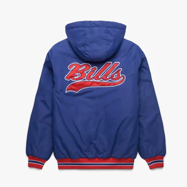 Buffalo Bills Parka Royal Full-Zip Hooded Jacket