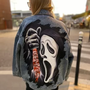 Buy Ghostface Scream Custom Painted Jacket