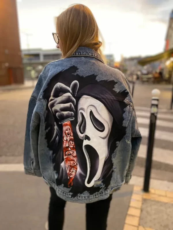 Buy Ghostface Scream Custom Painted Jacket