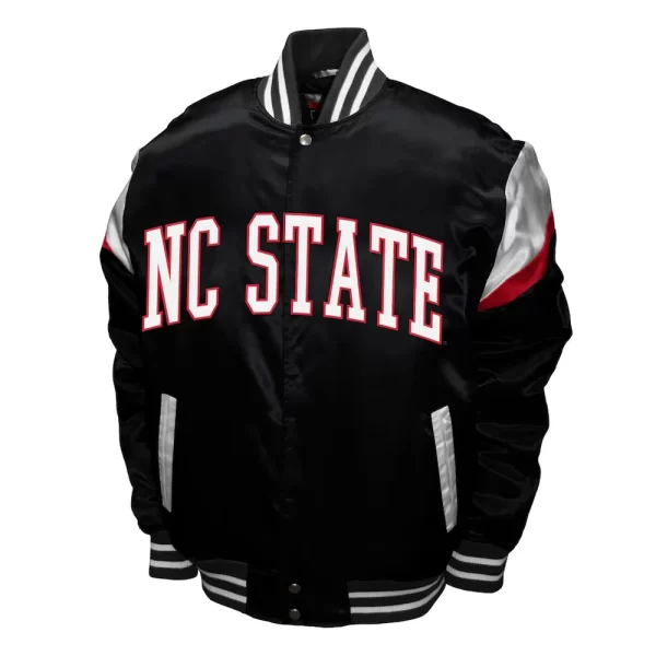 Buy NC State Power Black Satin Jacket