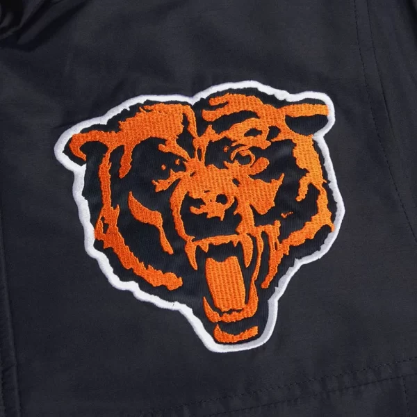 Chicago Bears Black Hooded Jacket