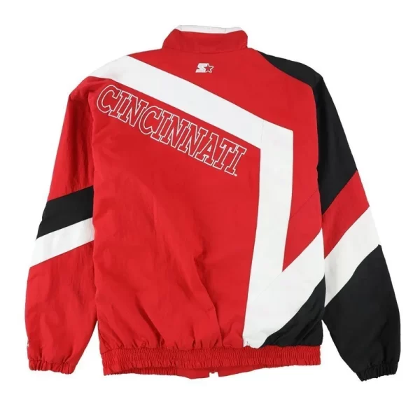 Cincinnati Bearcats Star Red Satin Jacket