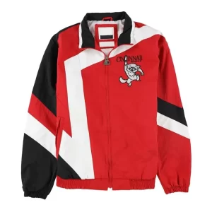 Cincinnati Bearcats Star Windbreaker Satin Jacket