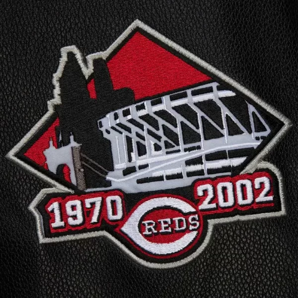 Cincinnati Reds Out Vintage Logo Varsity Jacket