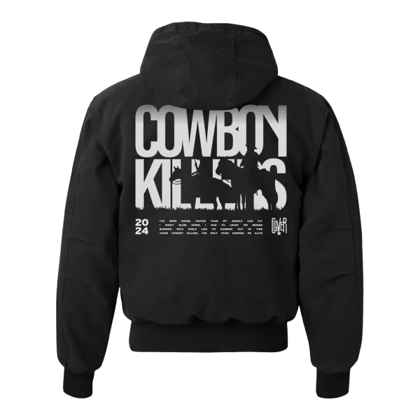 Clever - Cowboy Killers Hooded Cotton Jacket