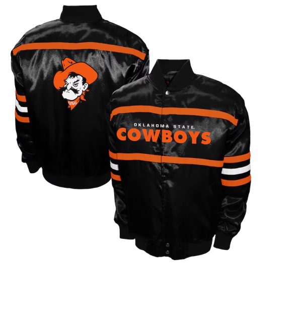 Franchise Club Oklahoma State Cowboys 2nd Era Satin Jacket