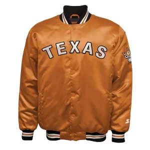 Gain Burnt Orange Texas Longhorns Satin Jacket