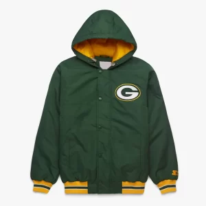 Get Green Bay Packers Green Hooded Jacket