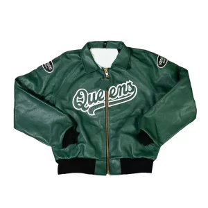 Get Queens Baseball Vanson Leather Jacket