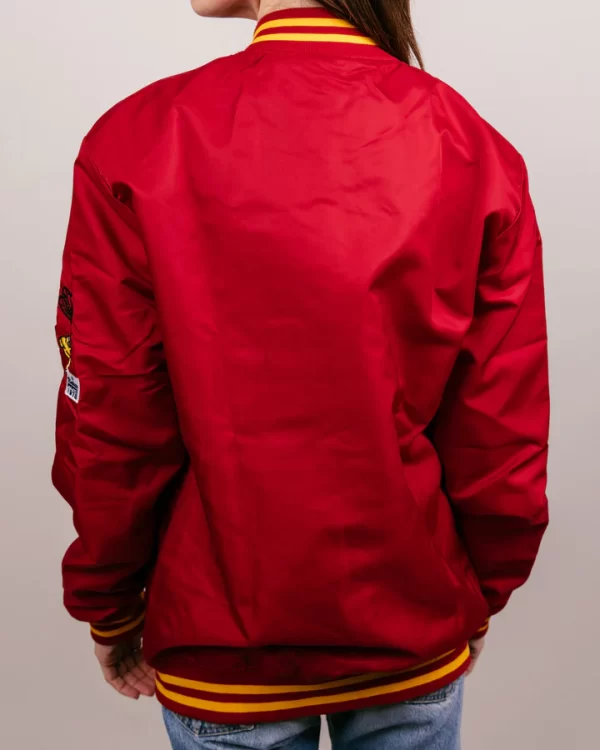 ISU Cyclones Script Red Varsity Jacket