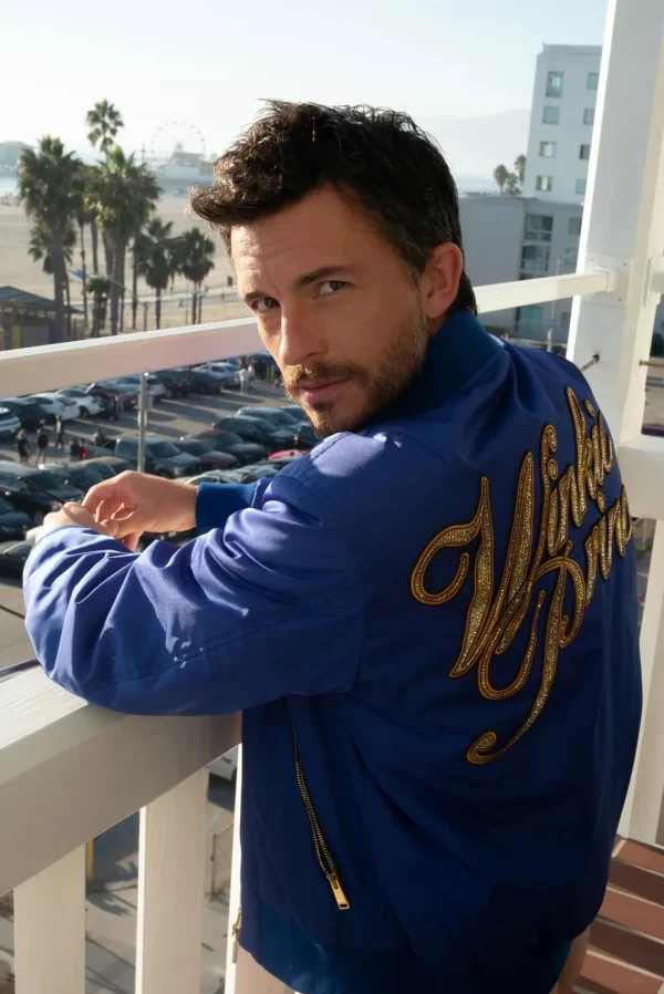 Custom Made Jonathan Bailey Winkie Prince Satin Jacket - Image 2