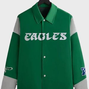 Kith Eagles Kieran Coaches Green Jacket